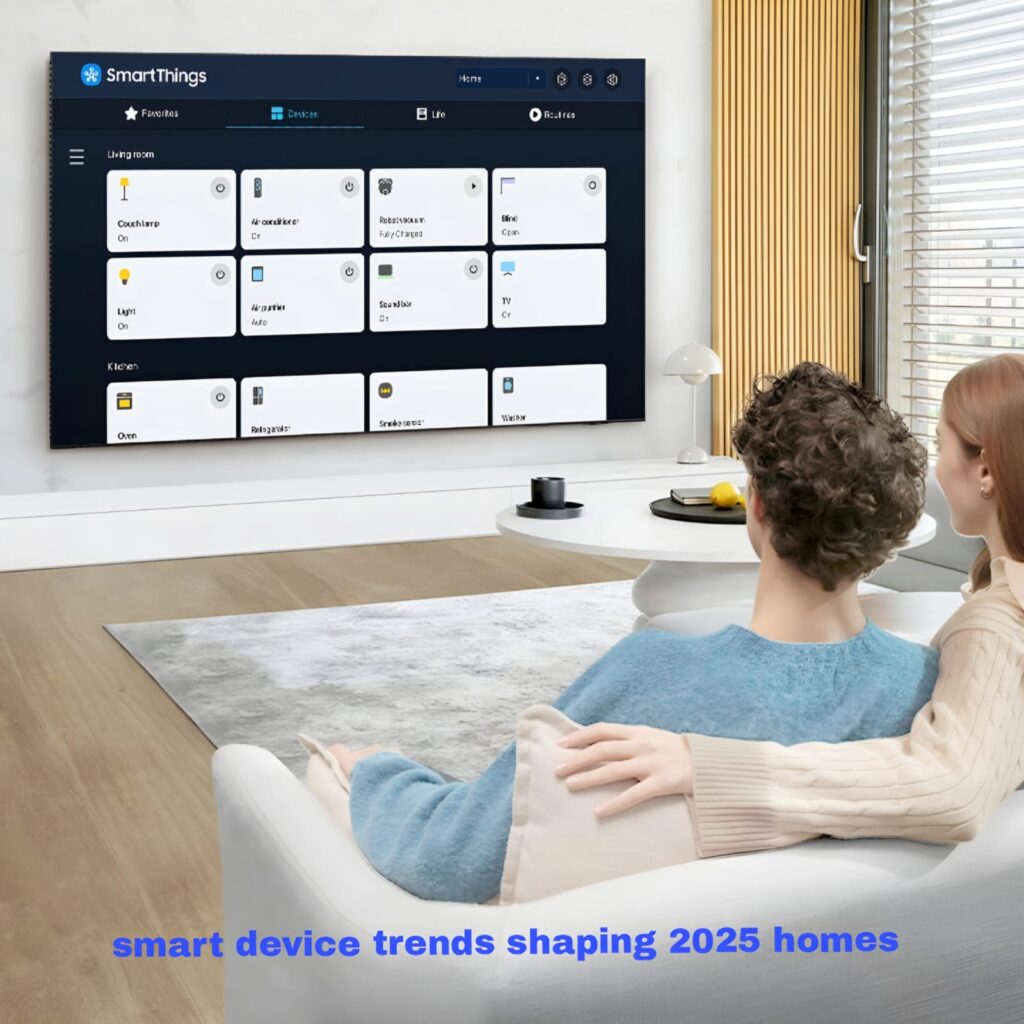 Top smart devices trends shaping 2025 homes