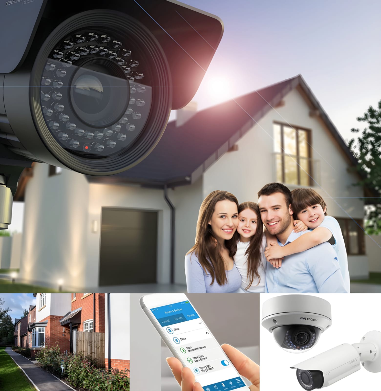 Smart Home Security Systems with Mobile Alerts