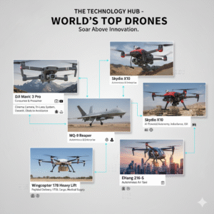 Military Drones, Sky Became the Smartest Battlefield In 2025